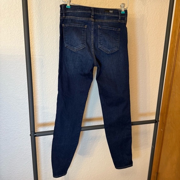 Kut from the Kloth Diana Fab Ab skinny jeans size 0 Dark Wash - Picture 6 of 9